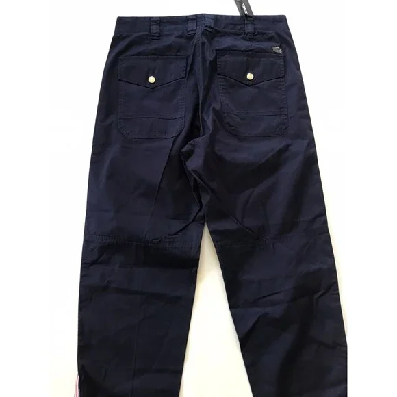 $178 Diesel Men's Slim P-Tucs Tape Trousers Peacoat Blue Jeans Size 31